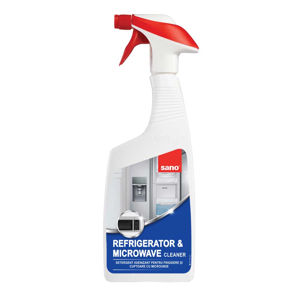 SANO REFRIGERATOR+MICROWAVE CLEANER  750ml  Detergent igienizant frigidere/ cuptoare microunde